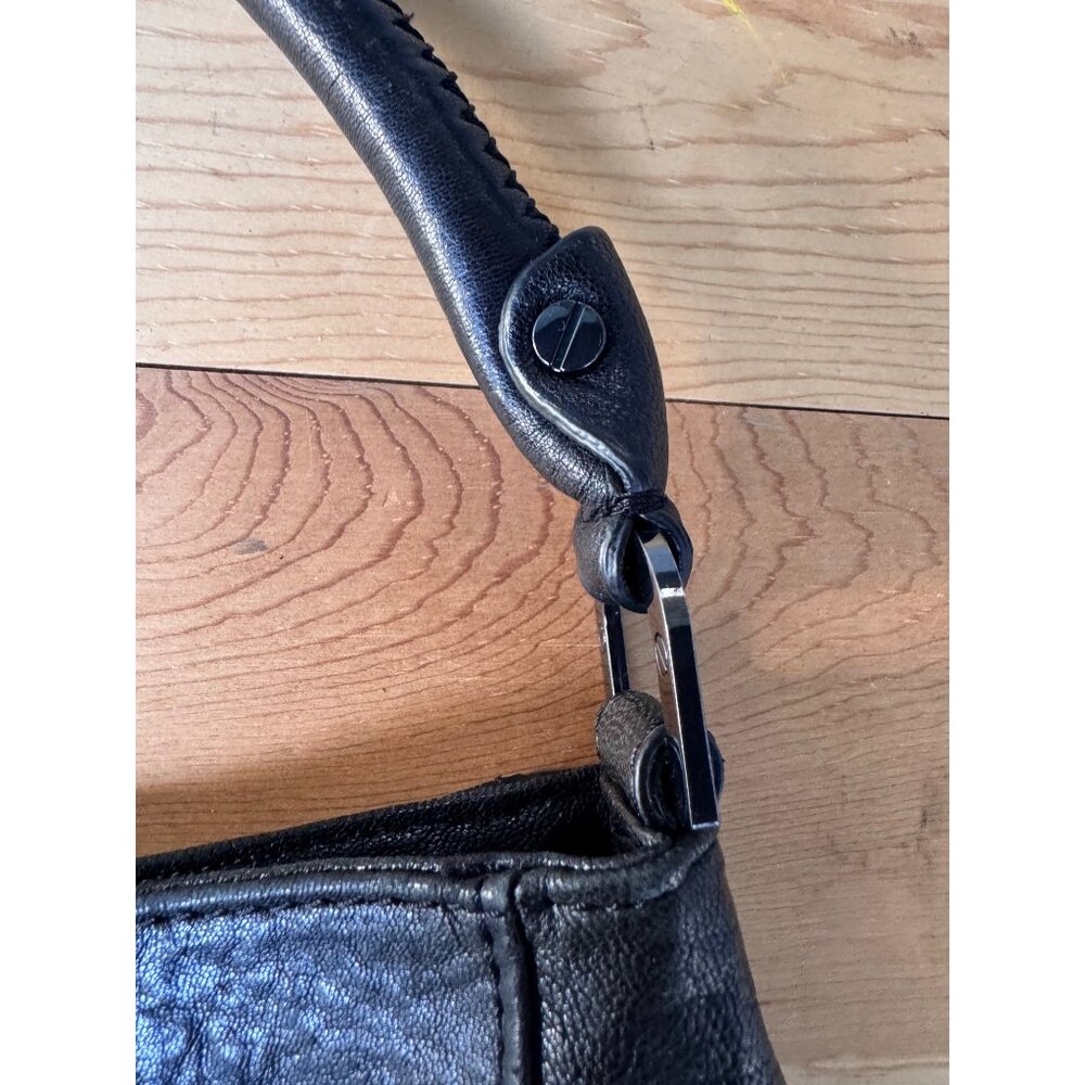Tory Burch Bag hobo Shoulder bag Leather Black - Picture 13 of 15
